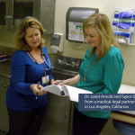 Taylor Dudley and Dr Janet Arnold -- LA