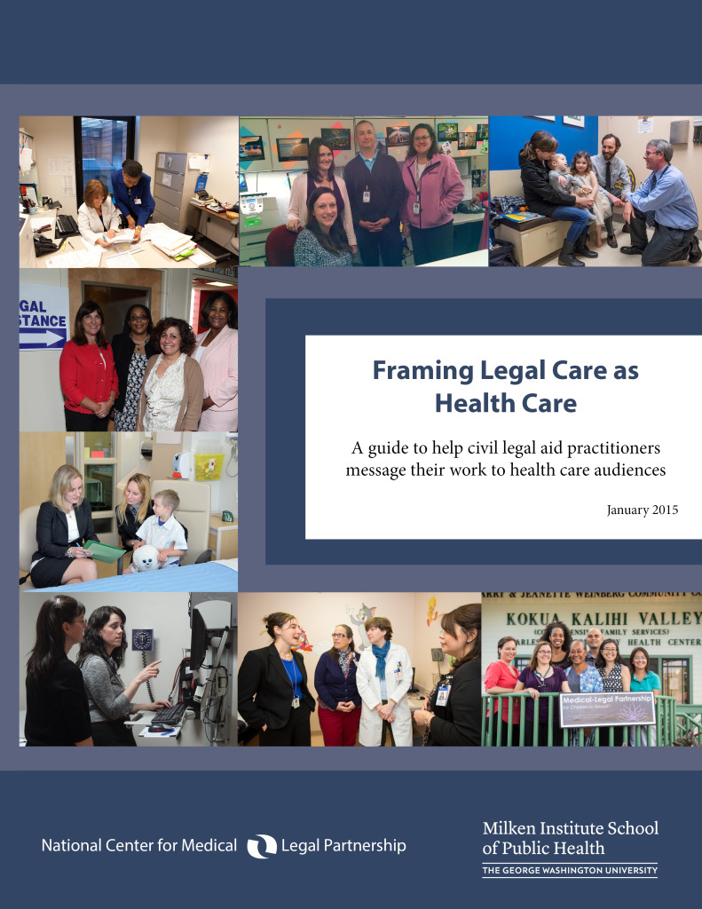 Framing Legal Care as Health Care Messaging Guide