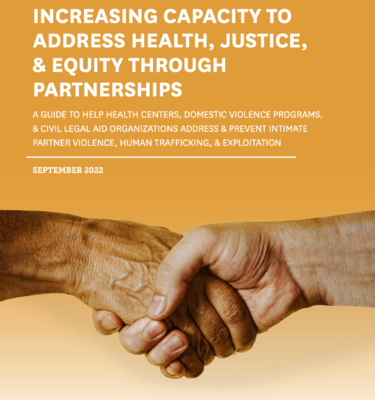 Increasing Capacity to Address Health, Justice, and Equity Through Partnerships